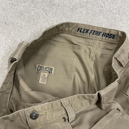 Duluth cargo shorts canvas carpenter Khaki beige Loose canvas skater style summer work shorts