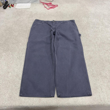 Carhartt carpenter jeans wide leg navy Loose leg skate style carpenter work pants