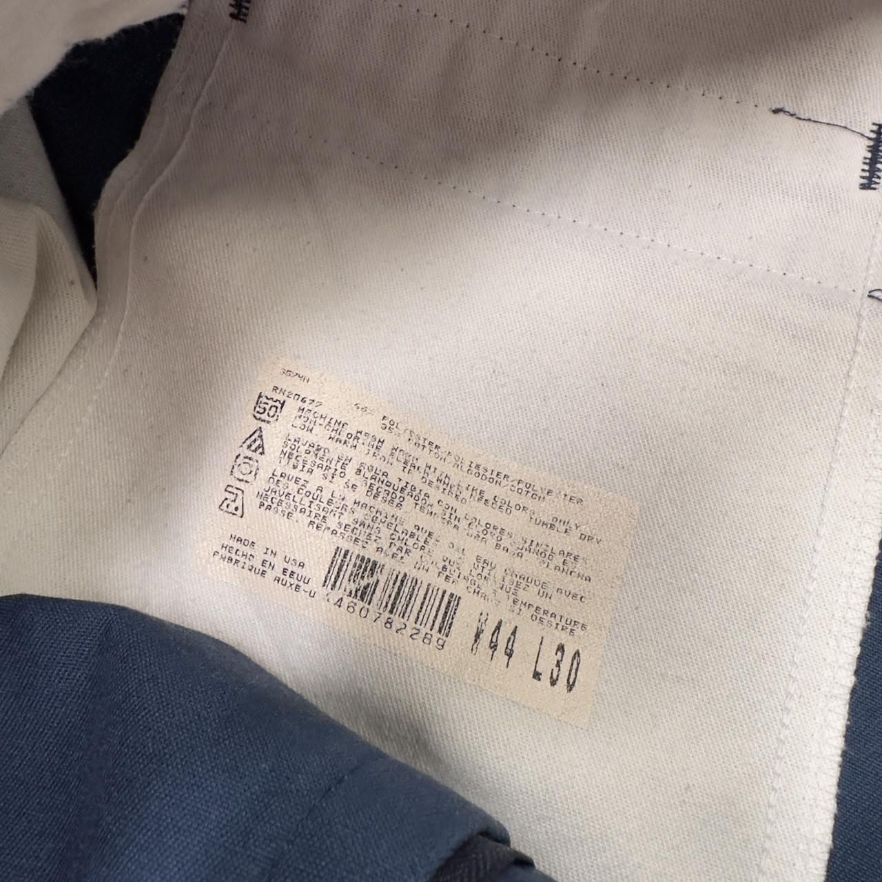 Dickies 874 pants W42L30 navy Chino style utility skate work trousers