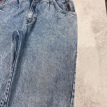 Loose y2k denim jeans W34L34 blue Gitano y2k 90s style hip hop trousers