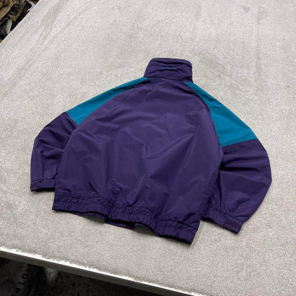 00s Columbia technical windbreaker jacket L men's purple y2k style autumn