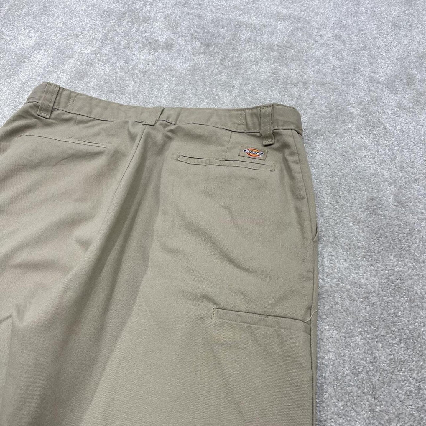 Y2K Dickies chino work pants 36x32 khaki Loose floaty casual skate cargo trousers