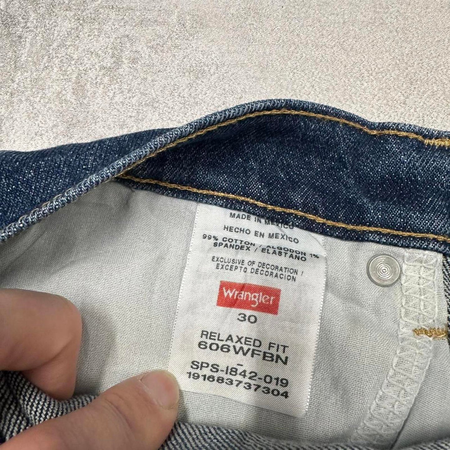 Wrangler jorts W32
