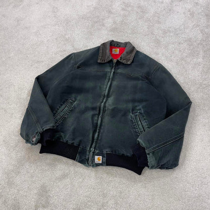 Vintage Black Carhartt Santa Fe Jacket XL