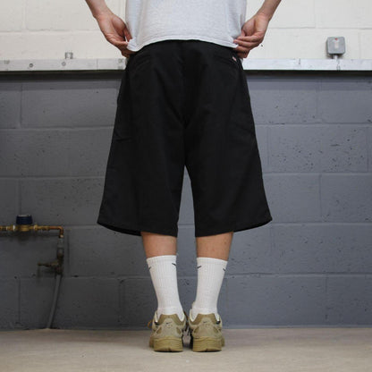 Dickies baggy carpenter shorts chino black Chino style skater shorts long wide leg festival