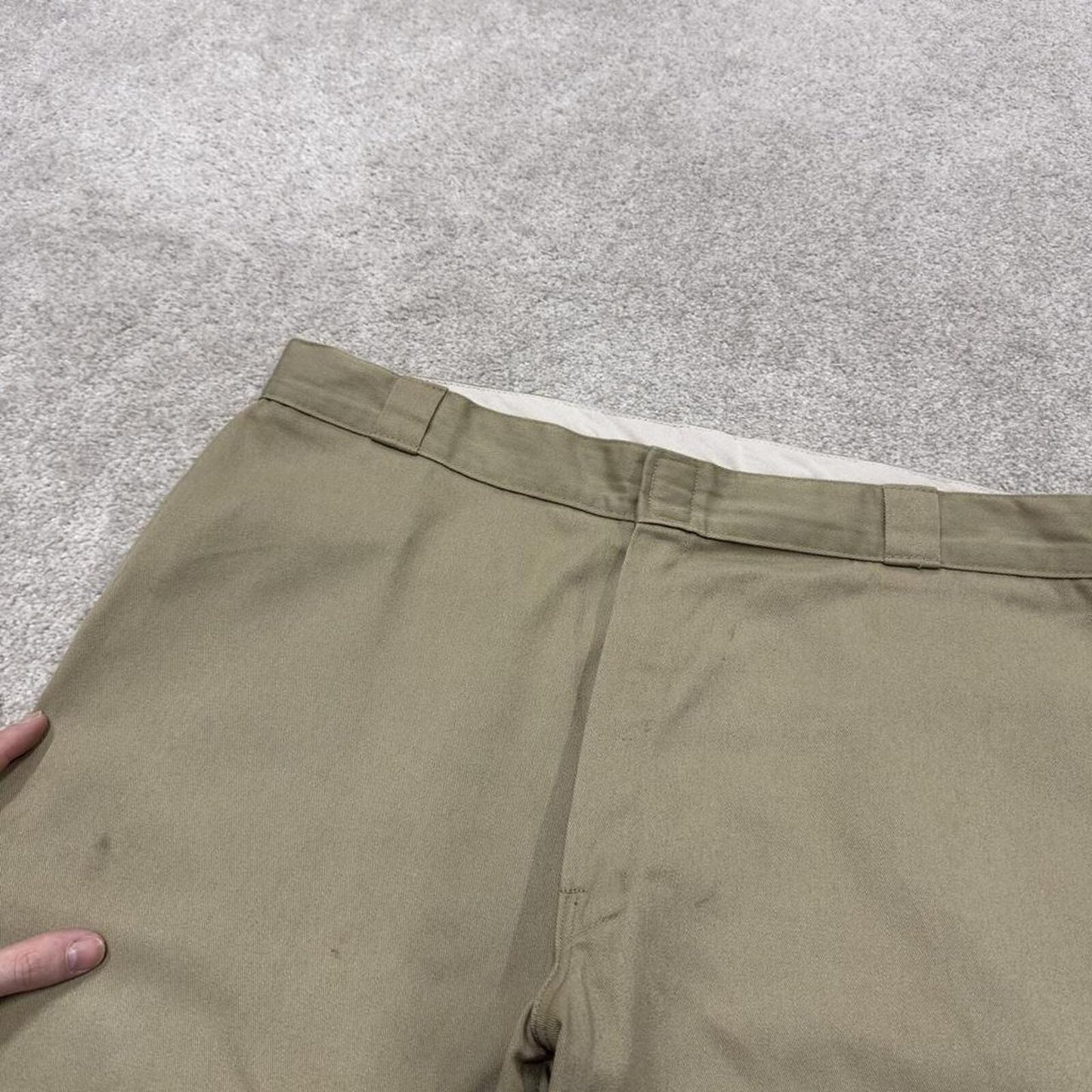 Dickies chino shorts carpenter khaki Chino style skater shorts loose leg festival