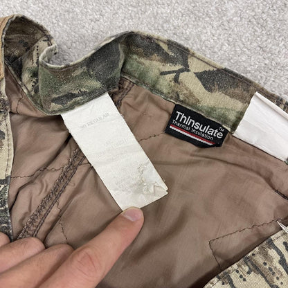Vintage Duxbak baggy camo pants Y2K khaki brown  Realtree camouflage pattern utility trousers