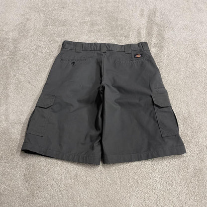 Dickies baggy cargo shorts chino grey Skater / surf style shorts loose wide leg festival
