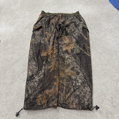 Vintage Realtree fleece khaki camo cargo pants XL thick fleece hunting utility trousers