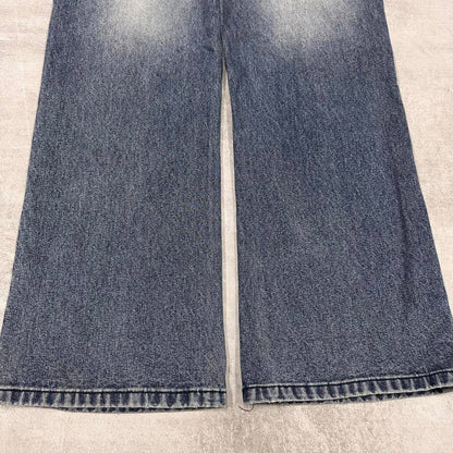 Akademiks jeans W32 L30 blue denim 90s style skater jeans