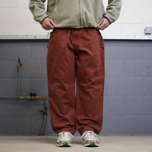 Carhartt carpenter pants loose relaxed fit brick red W44L30 skater cargos