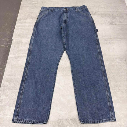 Blue baggy Wrangler cargo pants W38L32