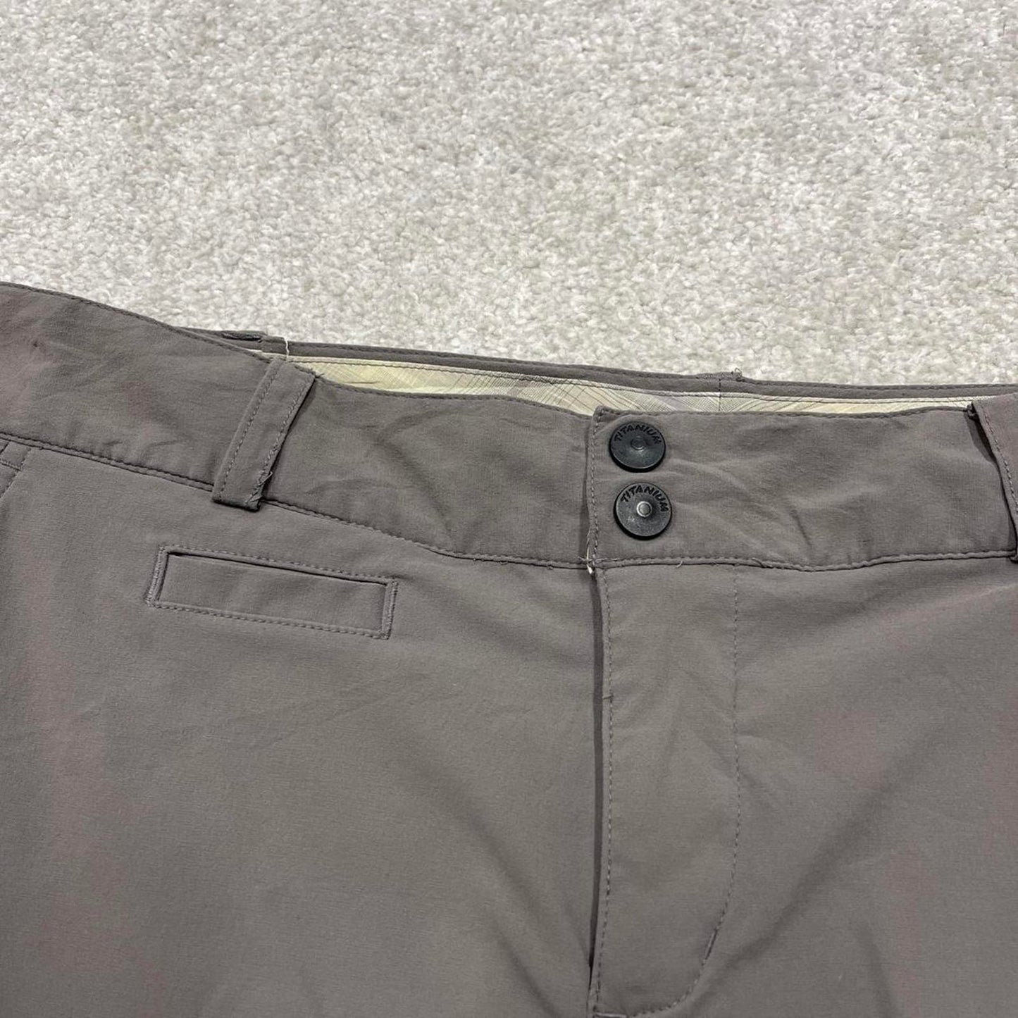 Y2k Columbia skort hiking / walking technical style grey short skirt with shorts summer festival