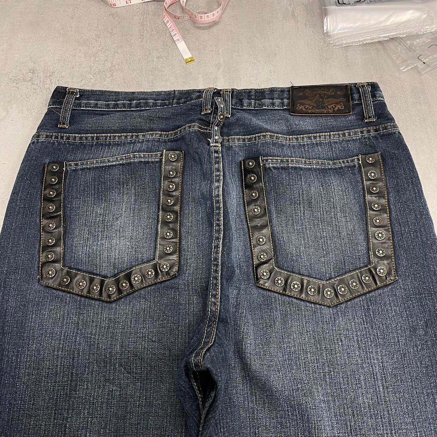 Blue NBN Gear jeans W38L32