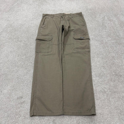 Wrangler cargo pants y2k khaki W32L30 Straight leg relaxed skater work pants