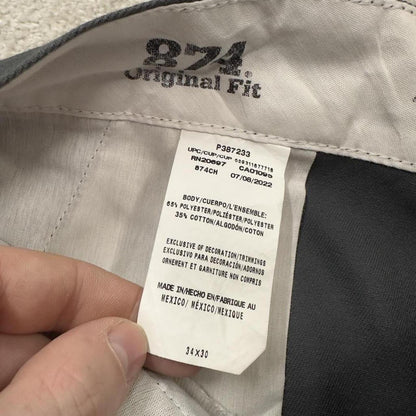 Dickies chino 874 shorts Y2K grey Twill chino skater style shorts summer festival
