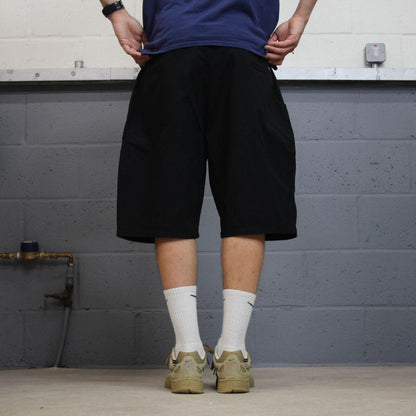 Dickies chino shorts carpenter black Chino style skater shorts loose leg festival
