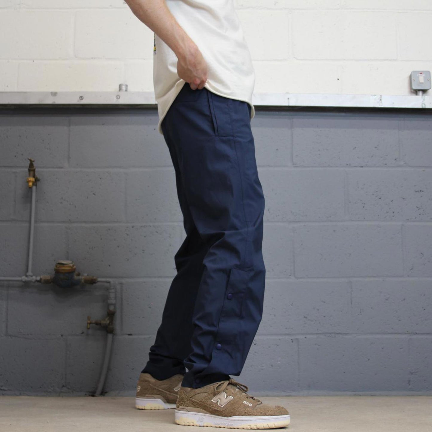 Navy Nike trackies S