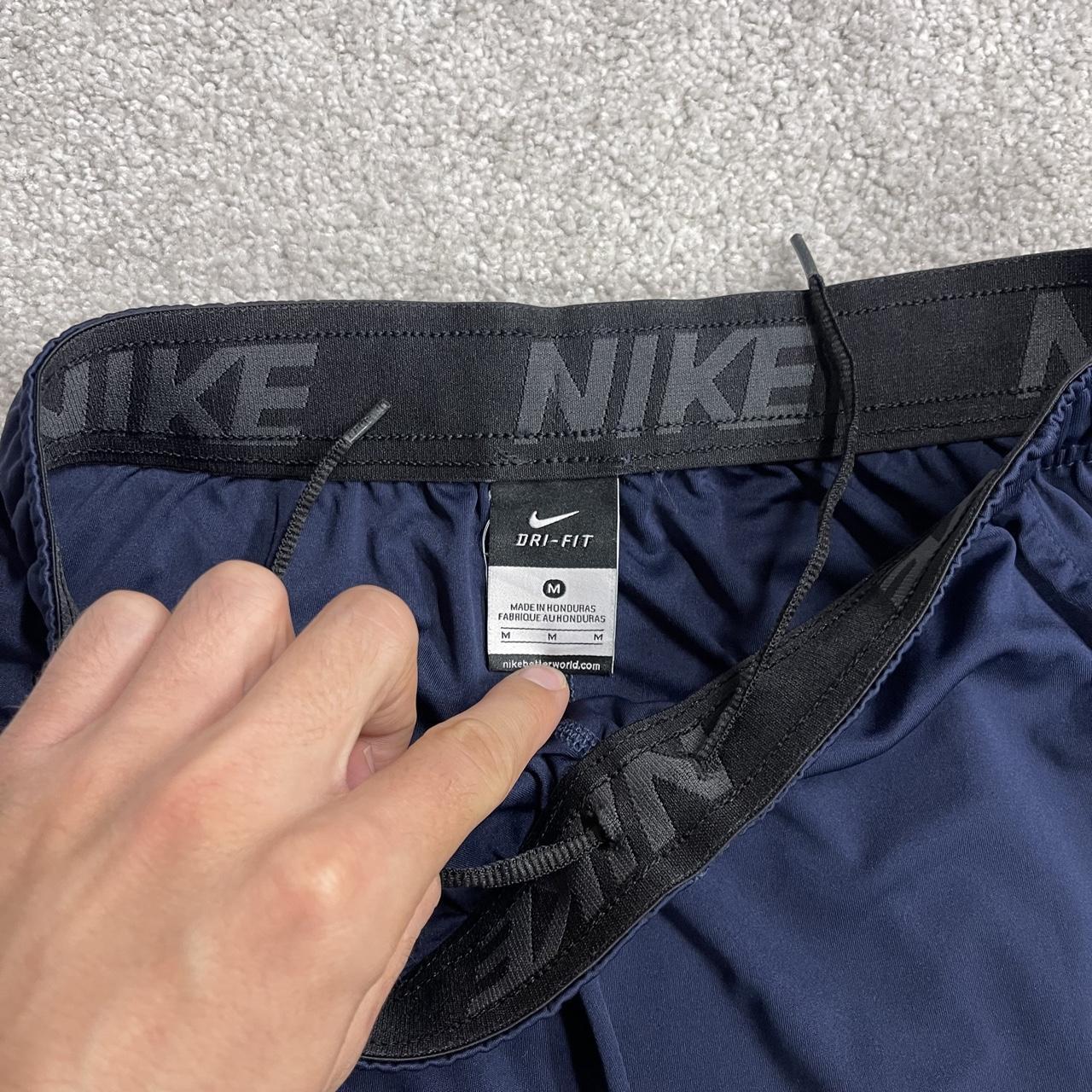 Nike sports shorts y2k navy Dri-Fit loose floaty summer gym shorts