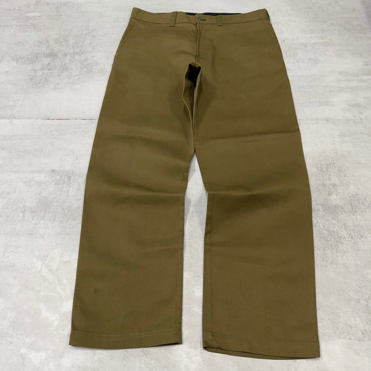 Dickies Skateboarding Pants W38L32 khaki twill chino 90s style skater pants