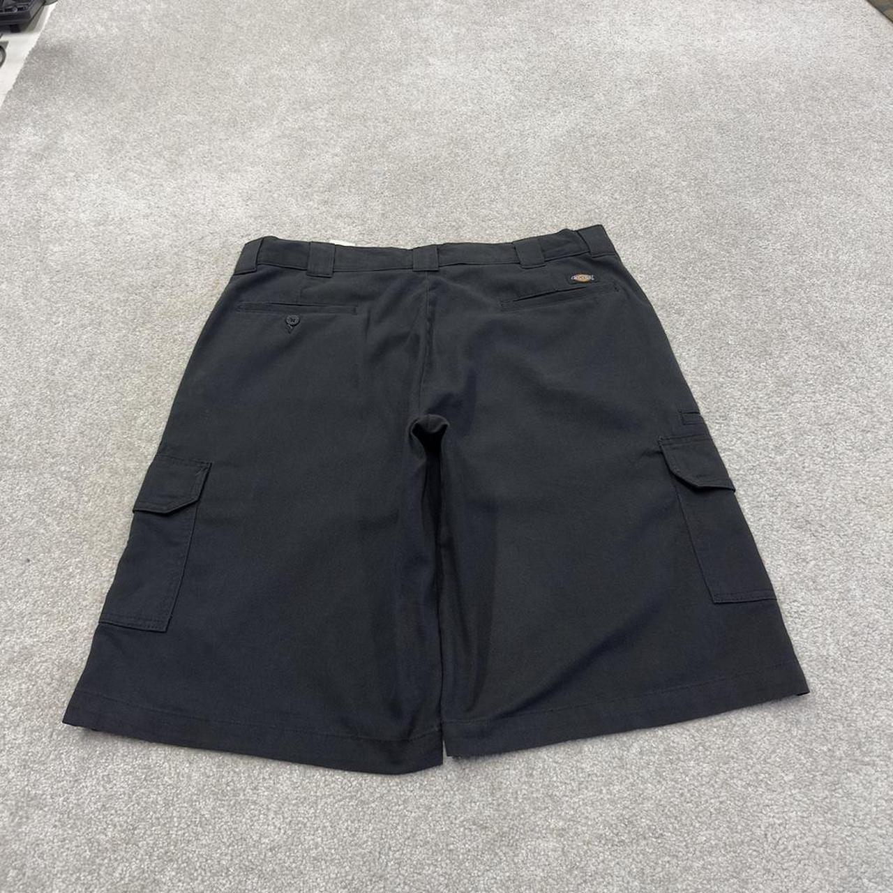 Dickies baggy cargo shorts relaxed black Twill chino skater style shorts loose leg