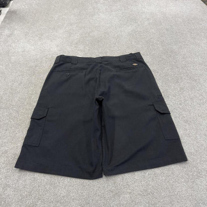 Dickies baggy cargo shorts relaxed black Twill chino skater style shorts loose leg