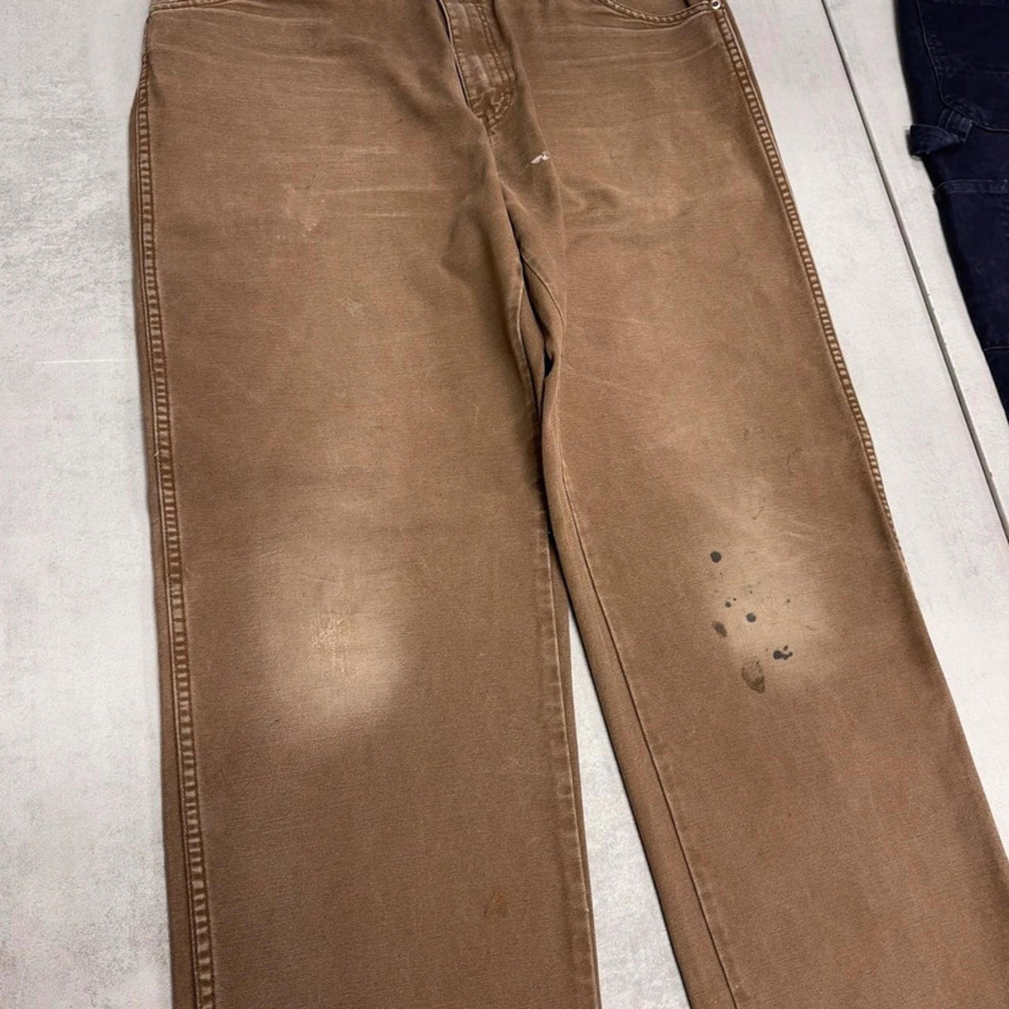 Dickies carpenter jeans W36 L32 brown loose canvas y2k skater cargos