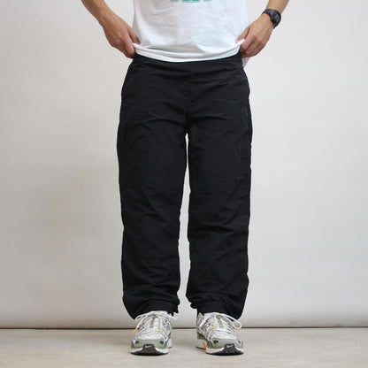 Black Reebok trackies L