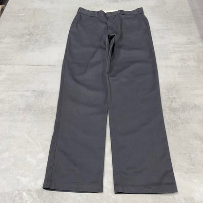 Baggy Dickies pants W38 L34 grey loose twill chino style skater pants