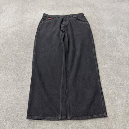 Baggy carpenter jeans y2k black DrunkNMunky loose skater cargos