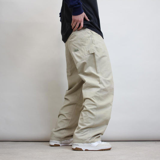 Wrangler cargo pants W36L30 beige loose cargo skater style trousers