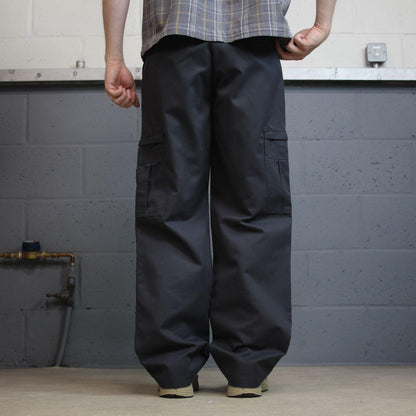 Dickies baggy cargo pants y2k grey W34L32 Loose fit skater work pants, belt loops, utility pockets