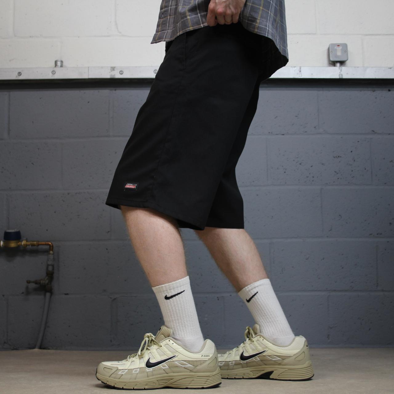 Dickies carpenter shorts long leg black Twill chino skater style shorts loose long leg