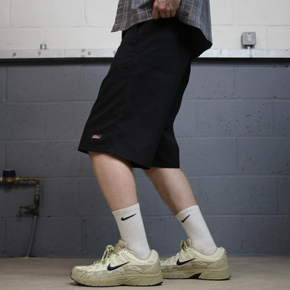 Dickies carpenter shorts long leg black Twill chino skater style shorts loose long leg