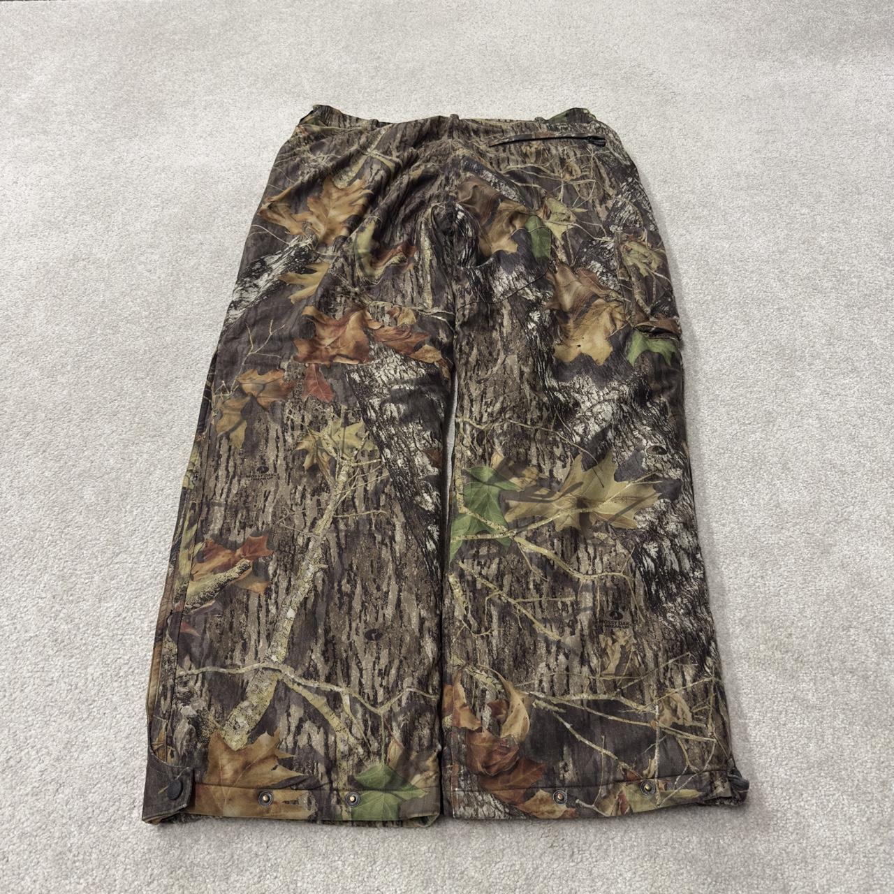Baggy camo goretex pants khaki Cabelas mossy oak Waterproof insulated camouflage fleece trousers