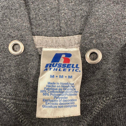 Grey vintage Russell hoodie M
