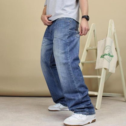 Blue Ecko Unltd jeans W38L33 embroidered y2k style