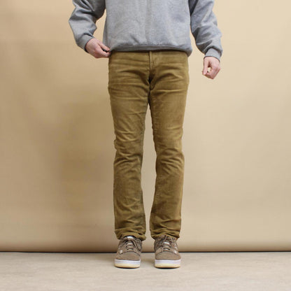 Tan Aeropostale corduroy trousers W32L32 skinny cord pants