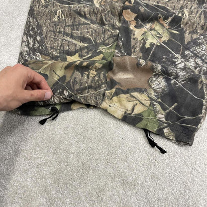 Baggy camo cargo pants brown RedHead Mossy Oak lightweight Rayon floaty camouflage cargos
