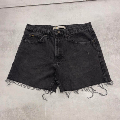Black Lee cut jorts W33