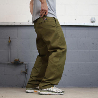 Dickies Skateboarding Pants W38L32 khaki twill chino 90s style skater pants