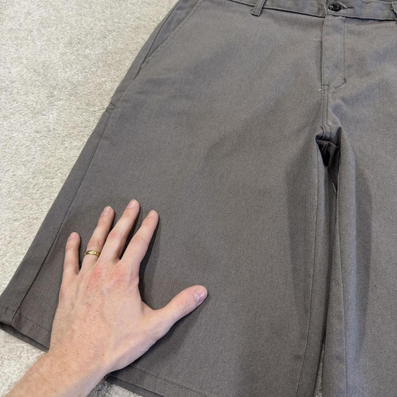 Dickies carpenter chino shorts Y2K grey Twill chino style skater shorts loose leg festival