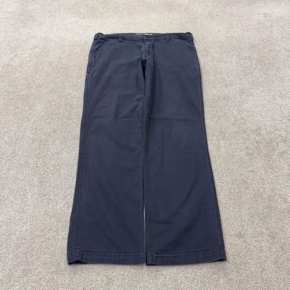 Carhartt carpenter pants relaxed y2k navy Straight leg skater style workwear pants