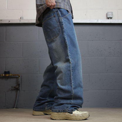 Vintage Steve & Barry’s baggy jeans y2k W36L30 blue Baggy wide leg surf style work pants