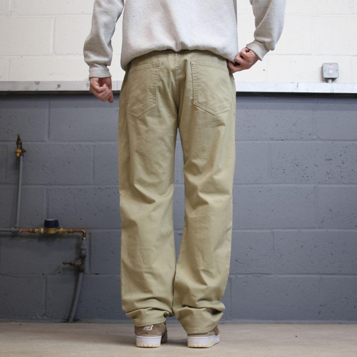 Dickies Y2K pants W36L30 straight leg khaki beige