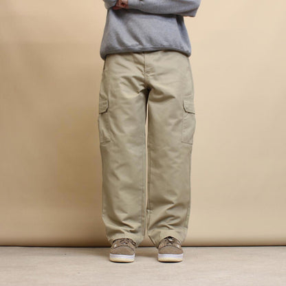 Khaki baggy Dickies cargo pants W36L30