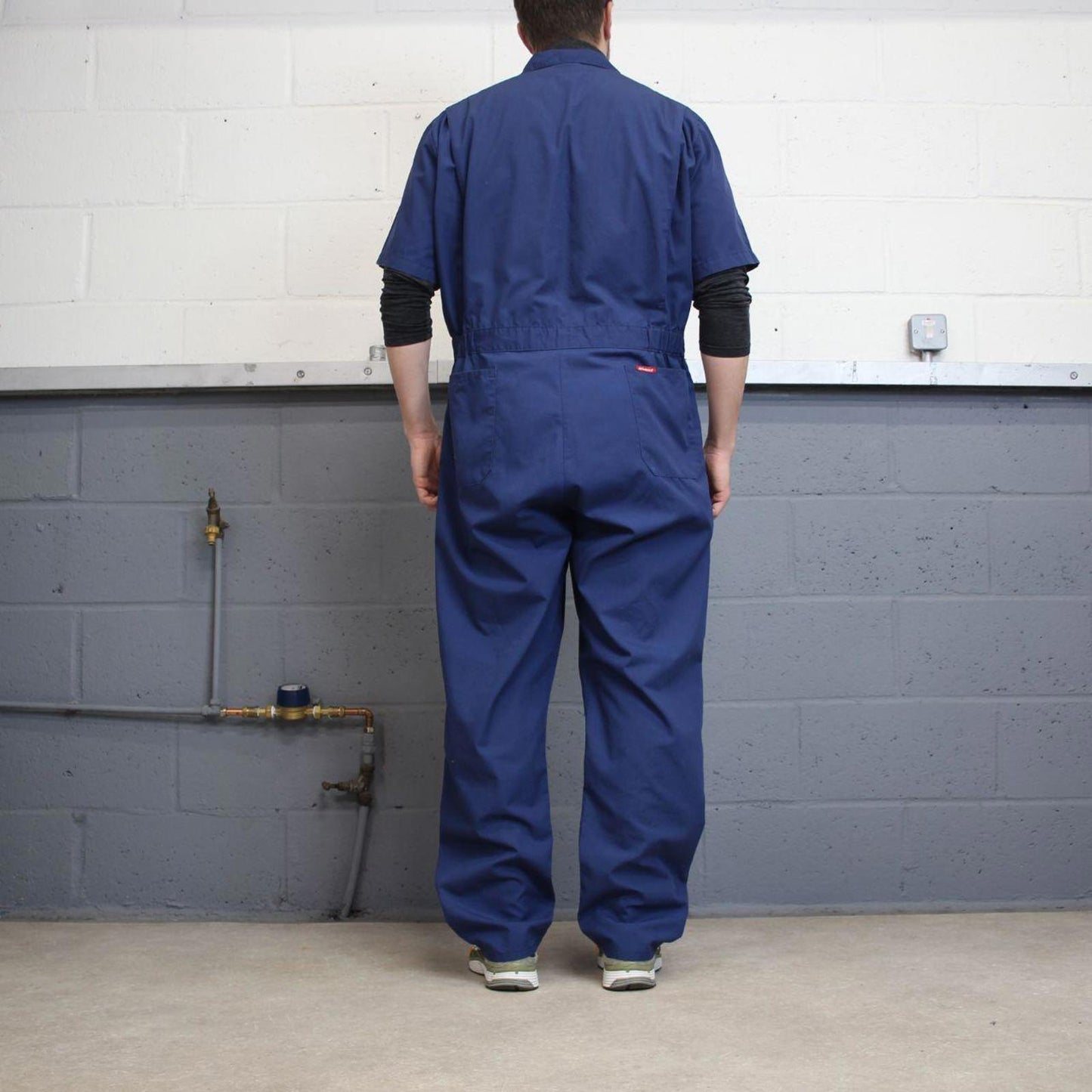Dickies boilersuit workwear coveralls navy Short sleeve work jumpsuit mechanic overalls