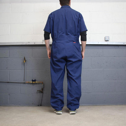 Dickies boilersuit workwear coveralls navy Short sleeve work jumpsuit mechanic overalls