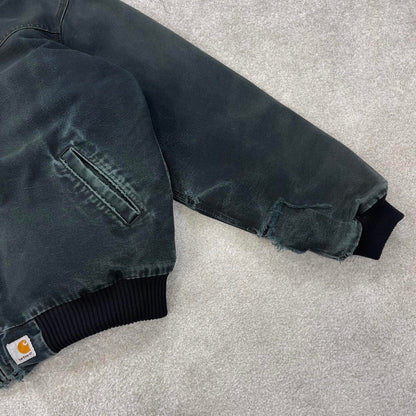 Vintage Black Carhartt Santa Fe Jacket XL