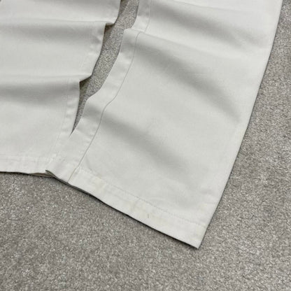 Dickies 874 work pants White original fit loose chino 90s skater style trousers